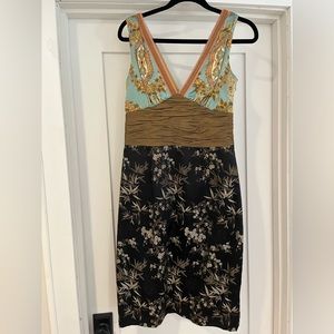 Phoebe dress, 100% silk